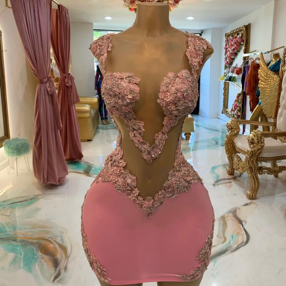 JLorraine Designs Pink Fairy Dress XS